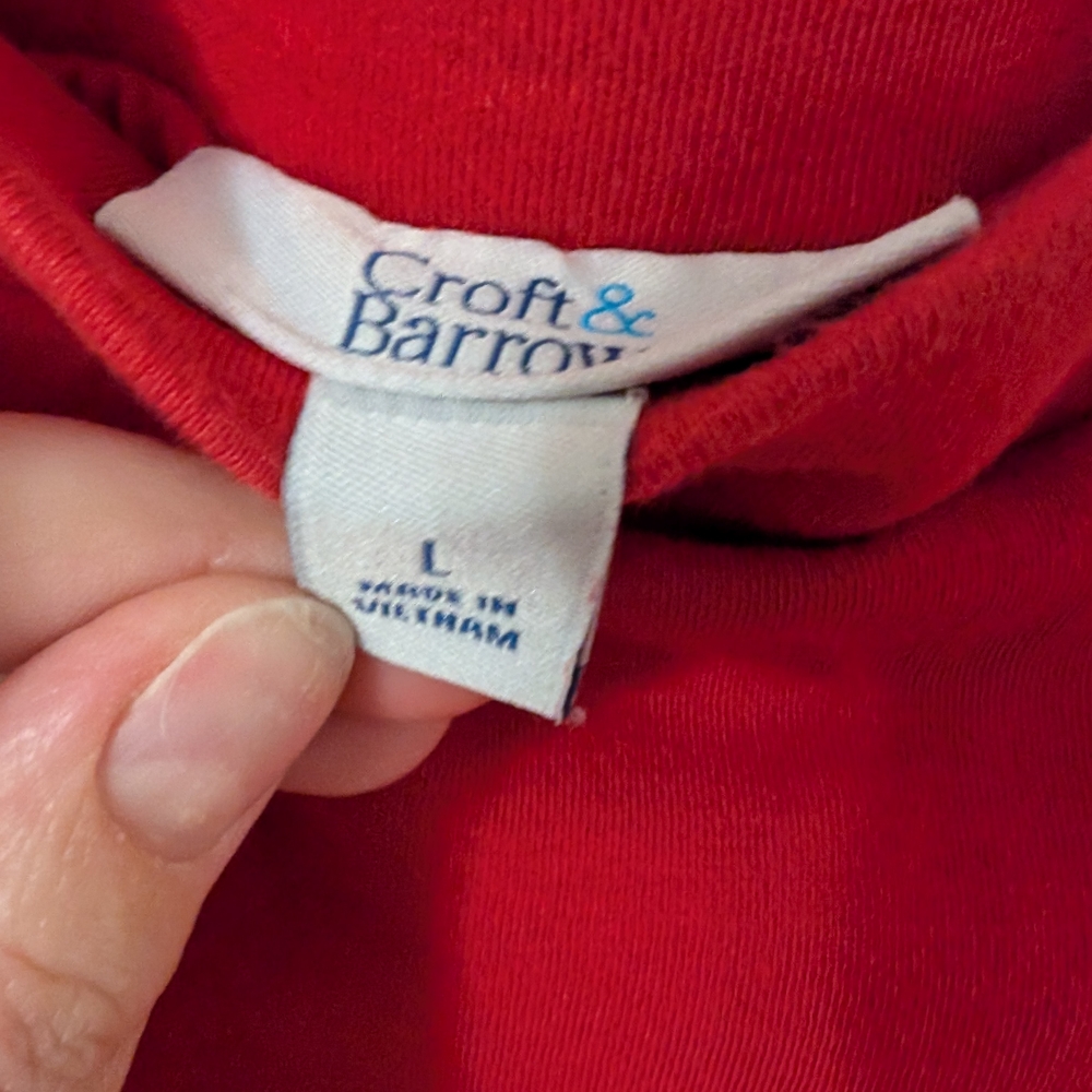 Croft & Barrow Red Pleated A-Line Mini Skirt - Picture 4 of 4
